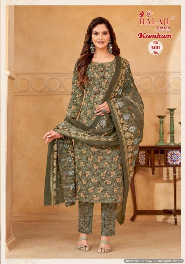 Balaji Kumkum Vol 34 Cotton Dress Material Collection